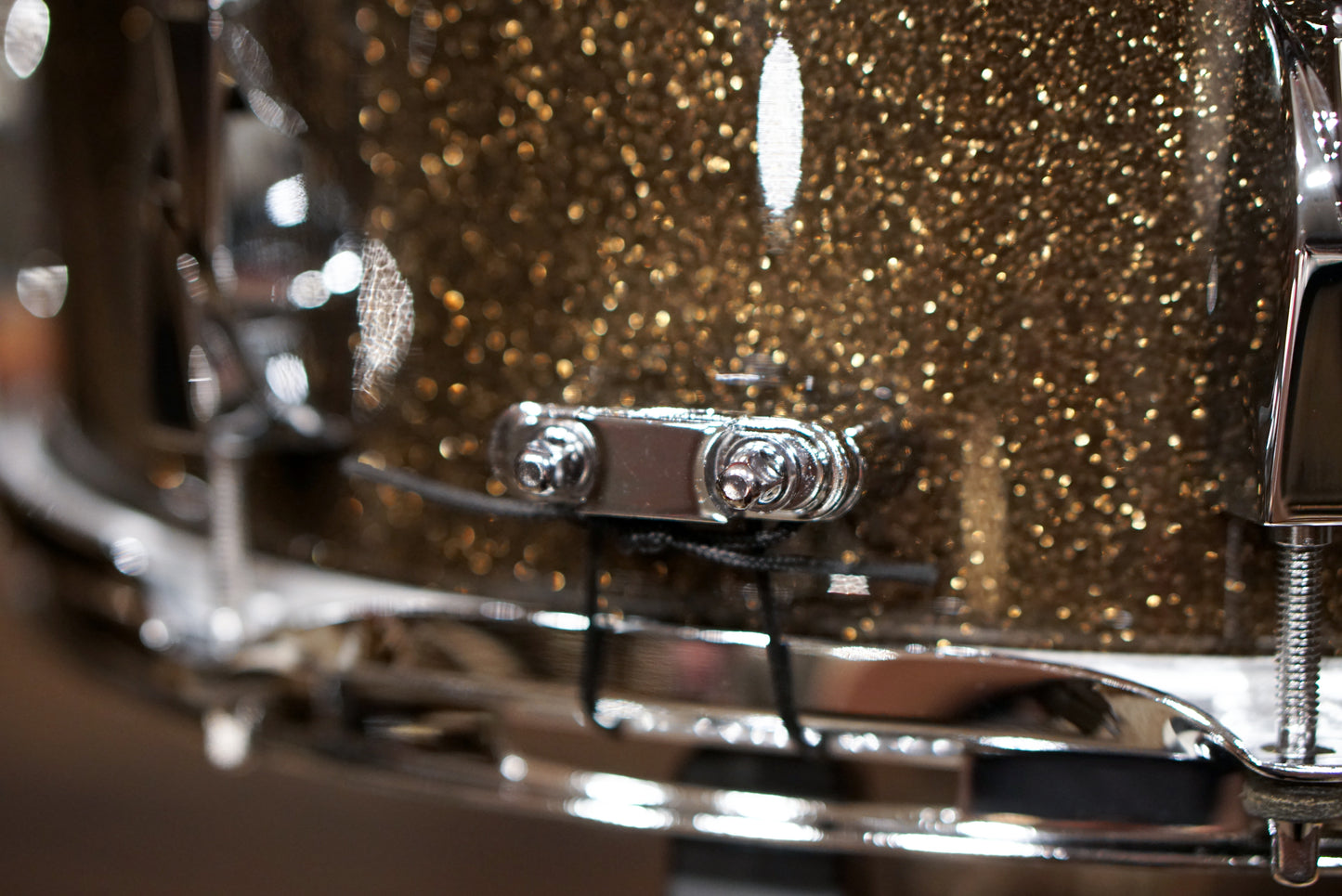 Canopus 5.5x14" Yaiba II Birch Snare Drum - Ice Black