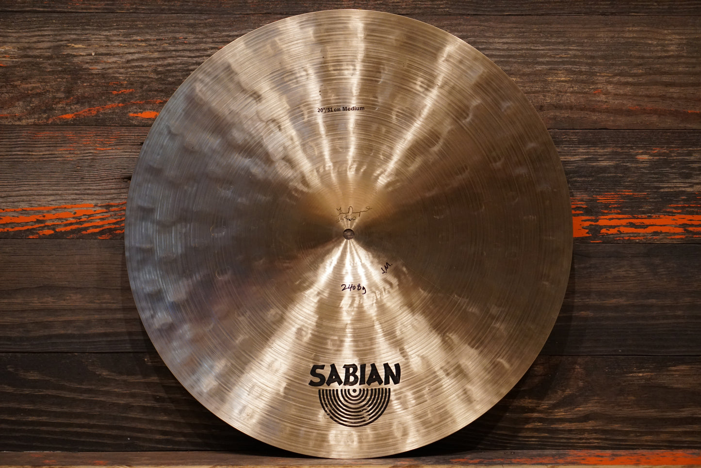 Sabian 20" Artisan Medium Ride Cymbal - 2408g