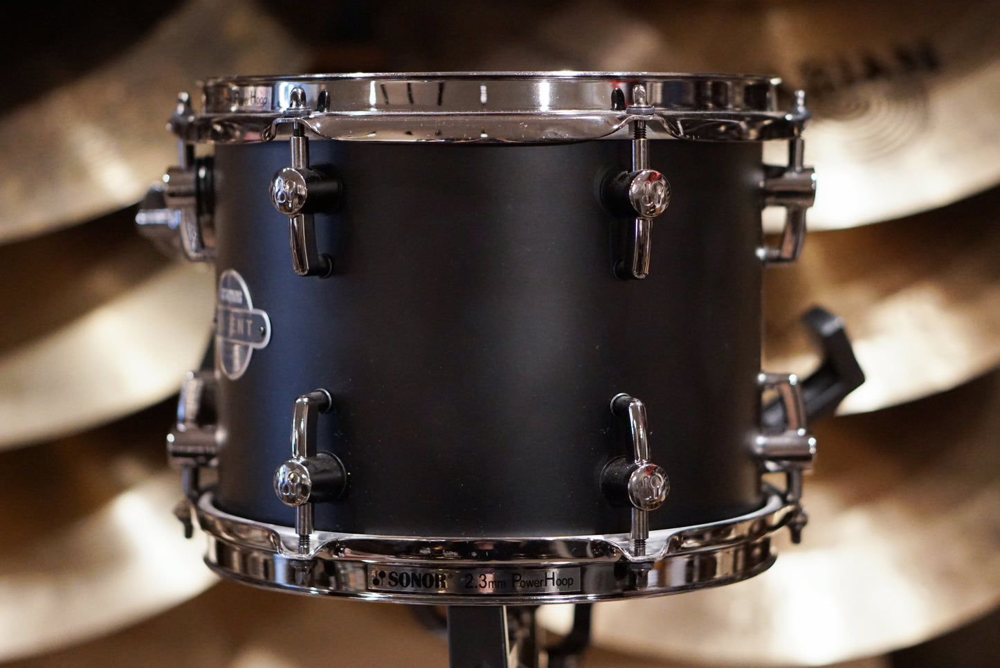 Sonor 8x10" Ascent Single Tom - Black Matte