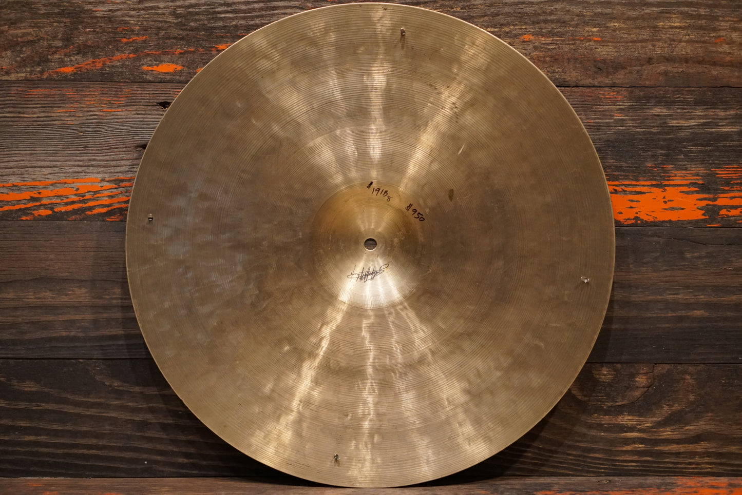 Zildjian 18" K. Istanbul 1970s "New Stamp" Ride Cymbal - 1918g