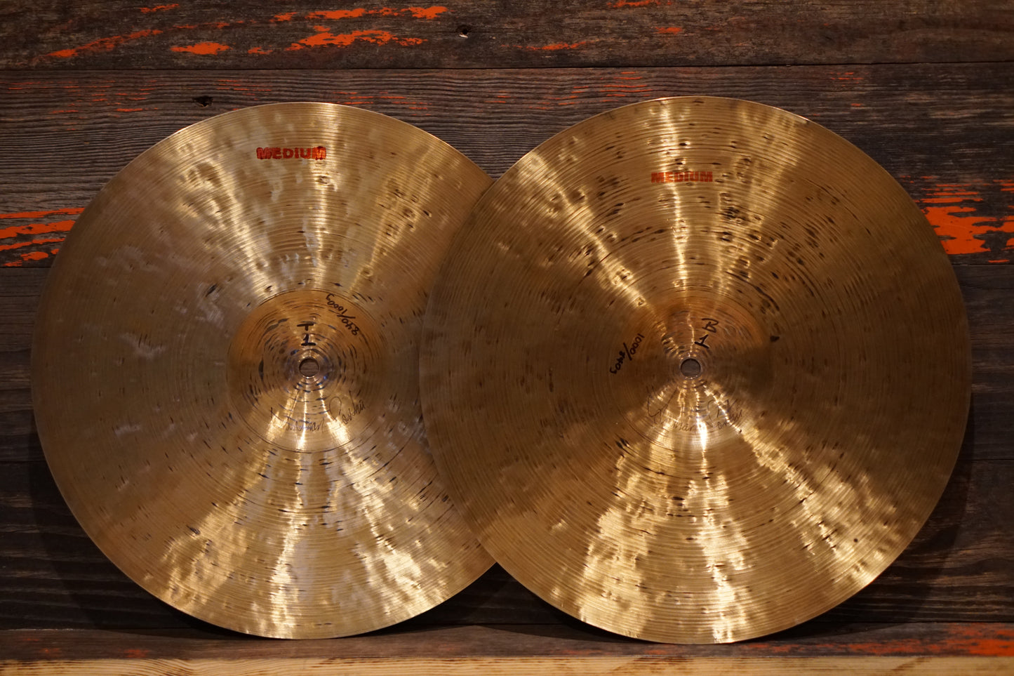 Istanbul Agop 14" 30th Anniversary Medium Hi-Hat Cymbals - 840/1000g
