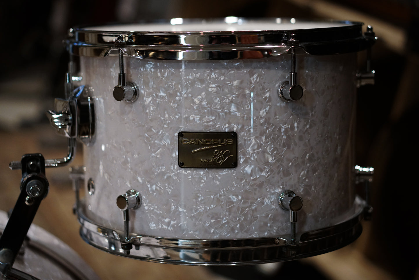 Canopus 13/16/22" Neo Vintage NV60-M1 Drum Set - White Marine Pearl