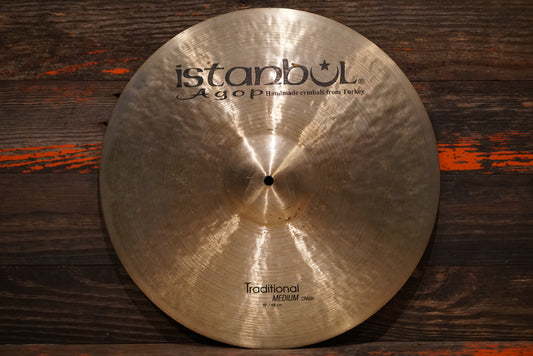 Istanbul Agop 19" Traditional Medium Crash Cymbal - 1831g
