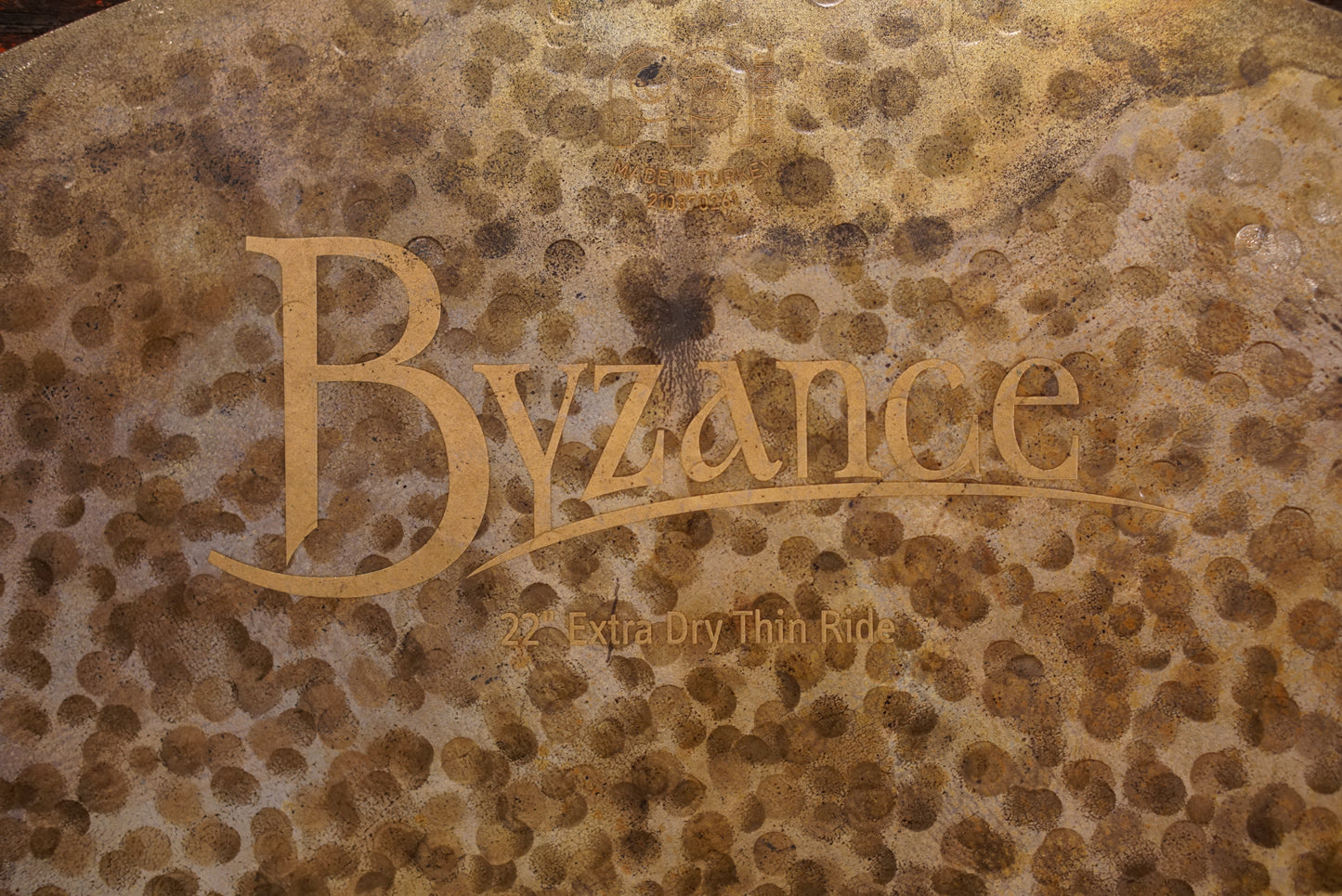 Meinl 22" Byzance Extra Dry Thin Ride Cymbal - 2474g
