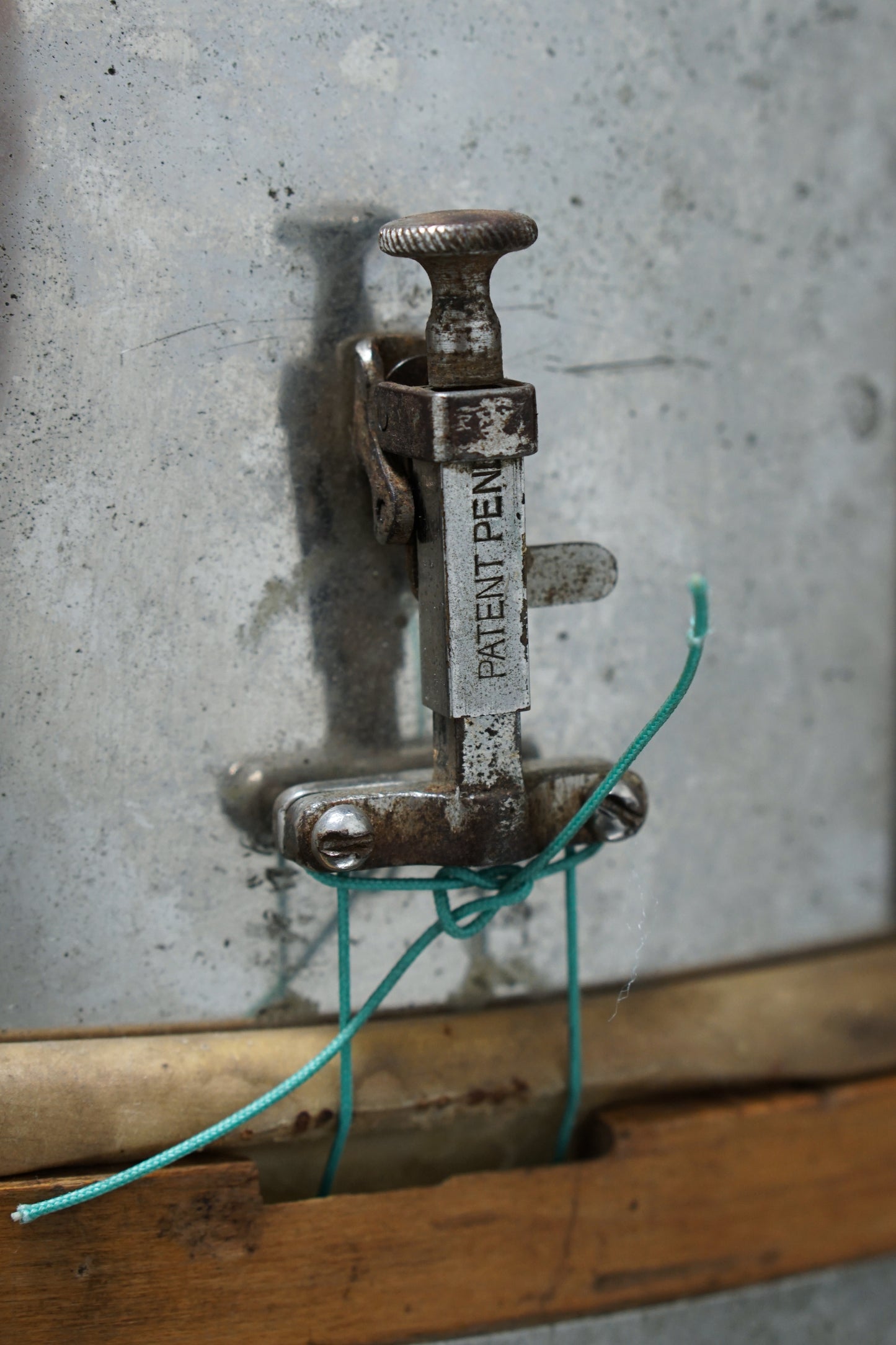 Lyon & Healy 6.5x15” Single-Tension Metal Snare Drum - 1900s