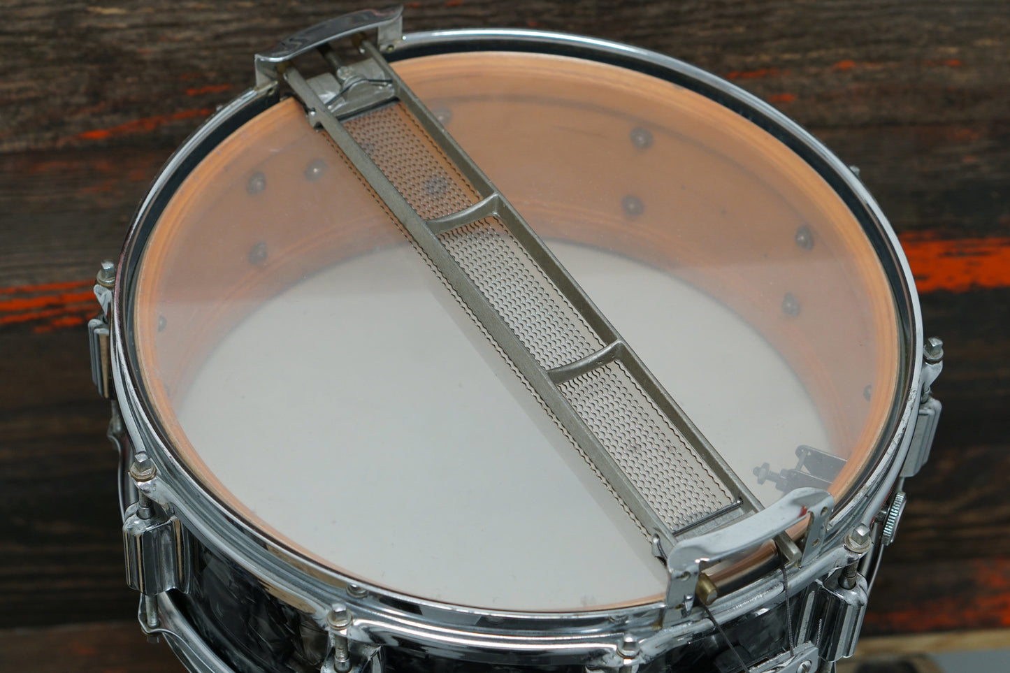 Rogers 5x14" Wood Dynasonic Snare Drum - 1960s Black Diamond Pearl