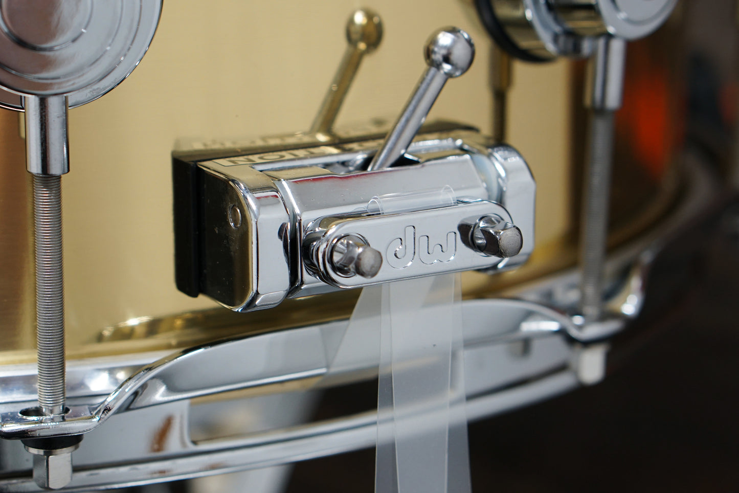 DW 6.5x14" Collector's Series Polished Brass Snare Drum