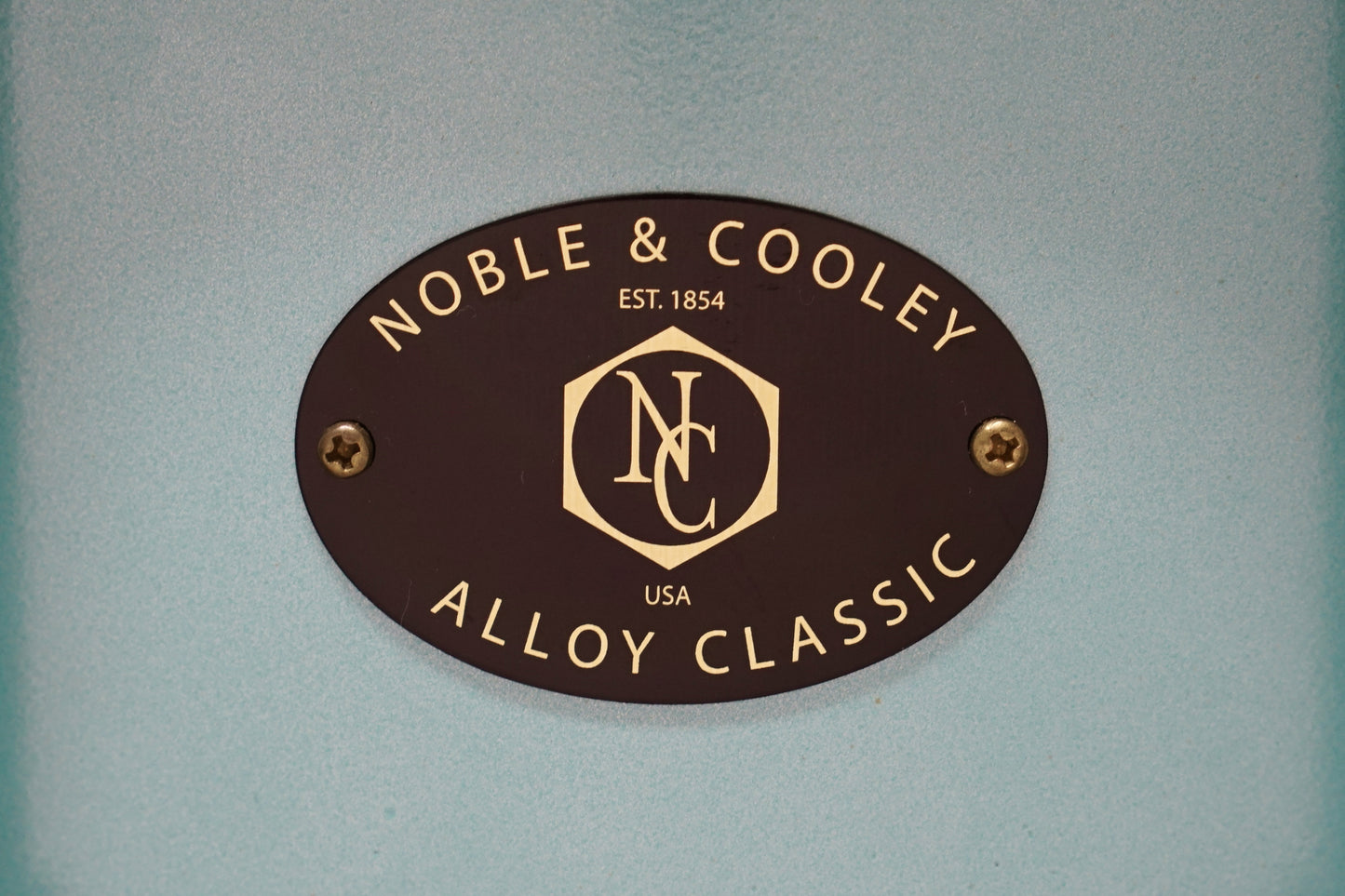 Noble & Cooley 6x14" Alloy Classic Aluminum Snare Drum - Robin's Egg