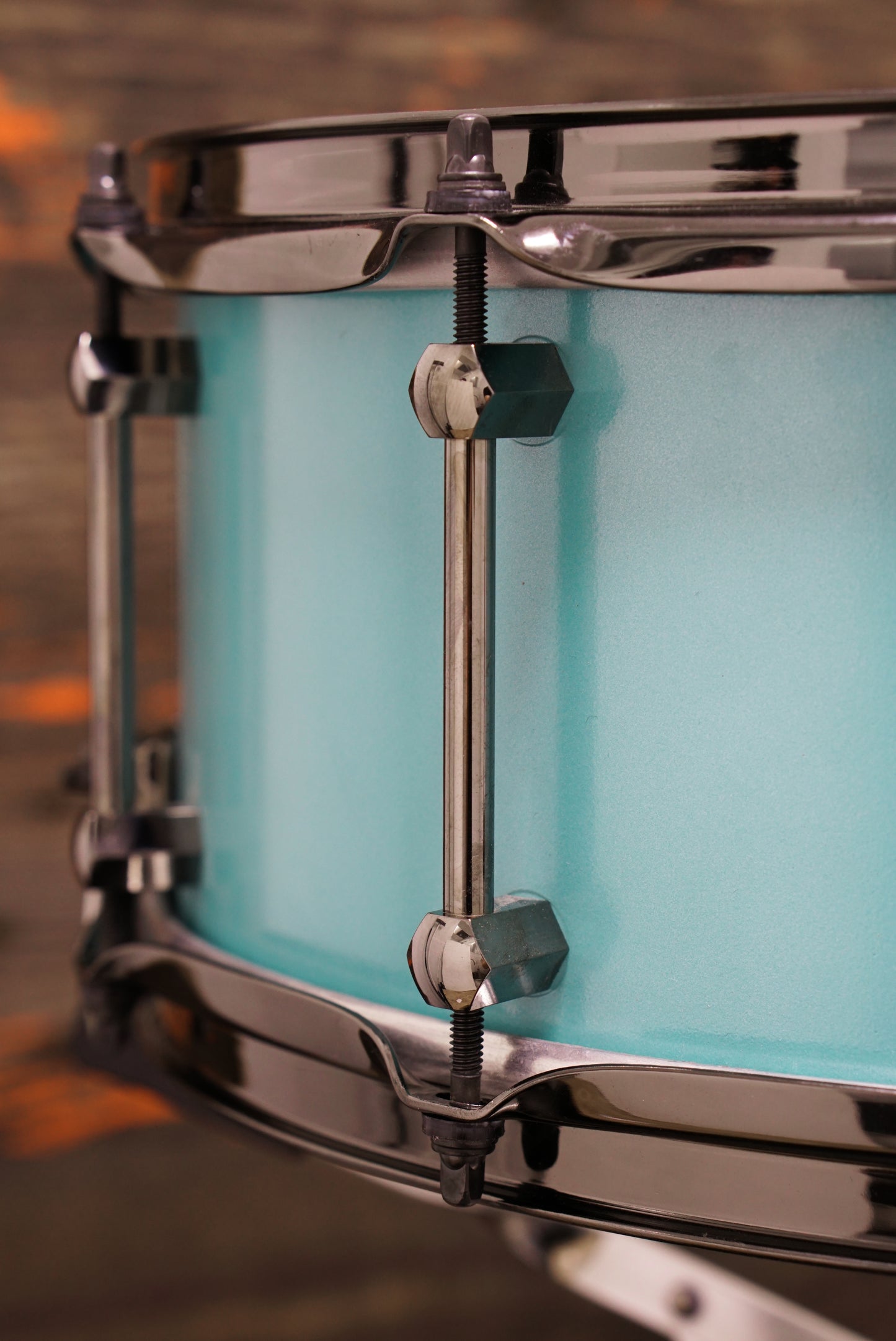 Noble & Cooley 6x14" Alloy Classic Aluminum Snare Drum - Robin's Egg