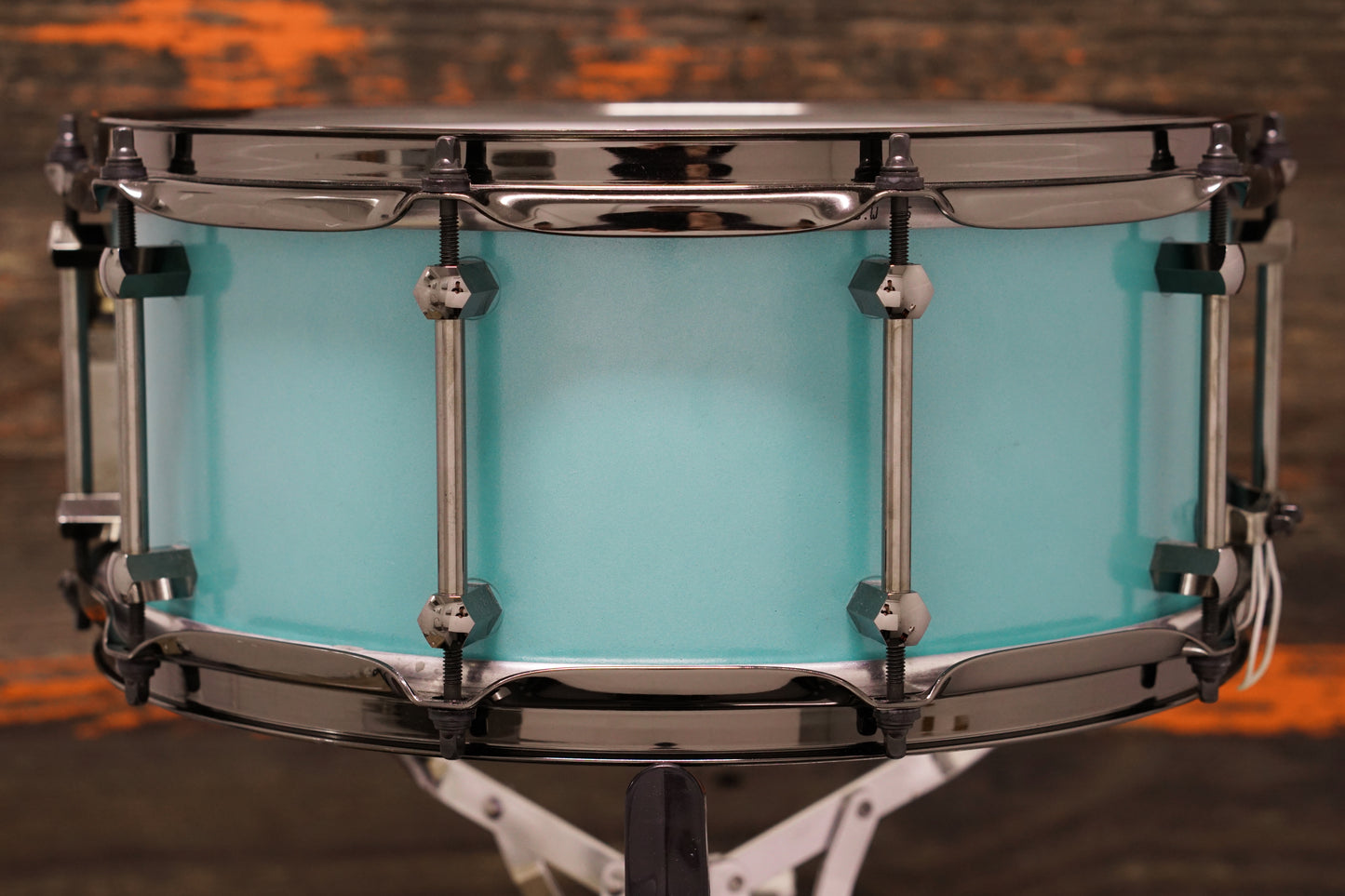 Noble & Cooley 6x14" Alloy Classic Aluminum Snare Drum - Robin's Egg