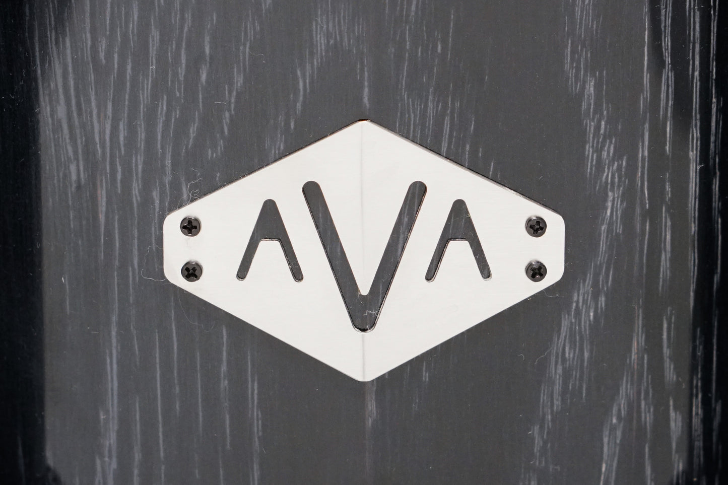 AVA 7x14" Red Oak Super Stave Shell Snare Drum - Grey Filled Grain Gloss