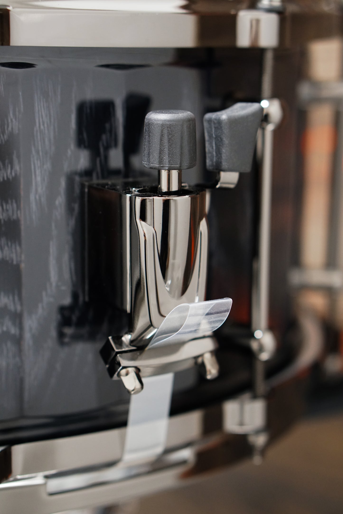 AVA 7x14" Red Oak Super Stave Shell Snare Drum - Grey Filled Grain Gloss