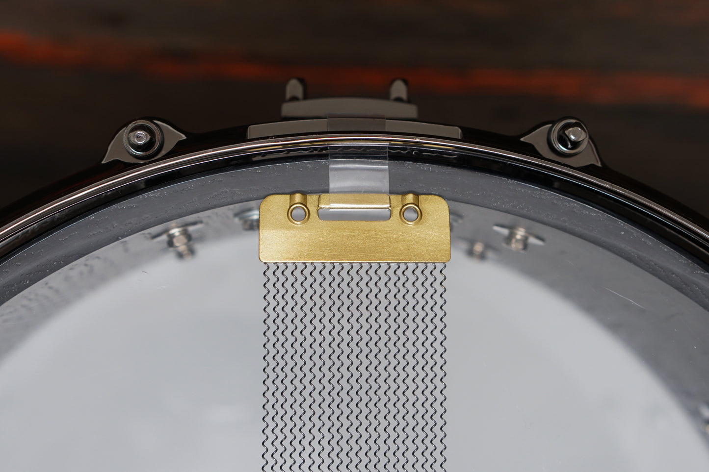 AVA 7x14" Red Oak Super Stave Shell Snare Drum - Grey Filled Grain Gloss