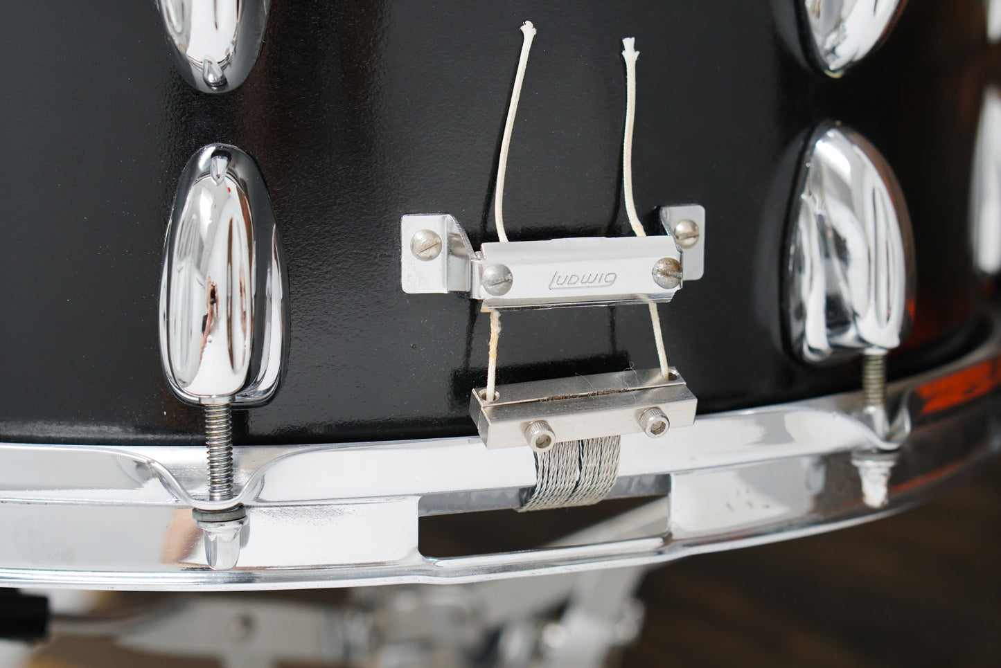 Custom 6.5x14" Concert Snare Drum - Black Painted Finish