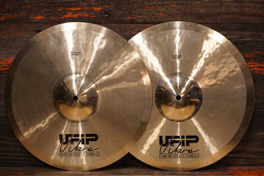 UFIP 15" Vibra Hi-Hat Cymbals - 1198/1605g