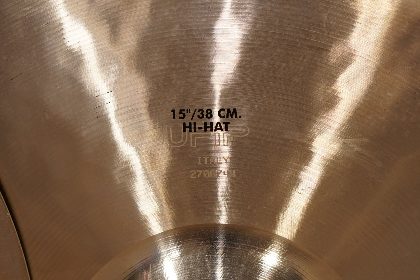 UFIP 15" Vibra Hi-Hat Cymbals - 1198/1605g