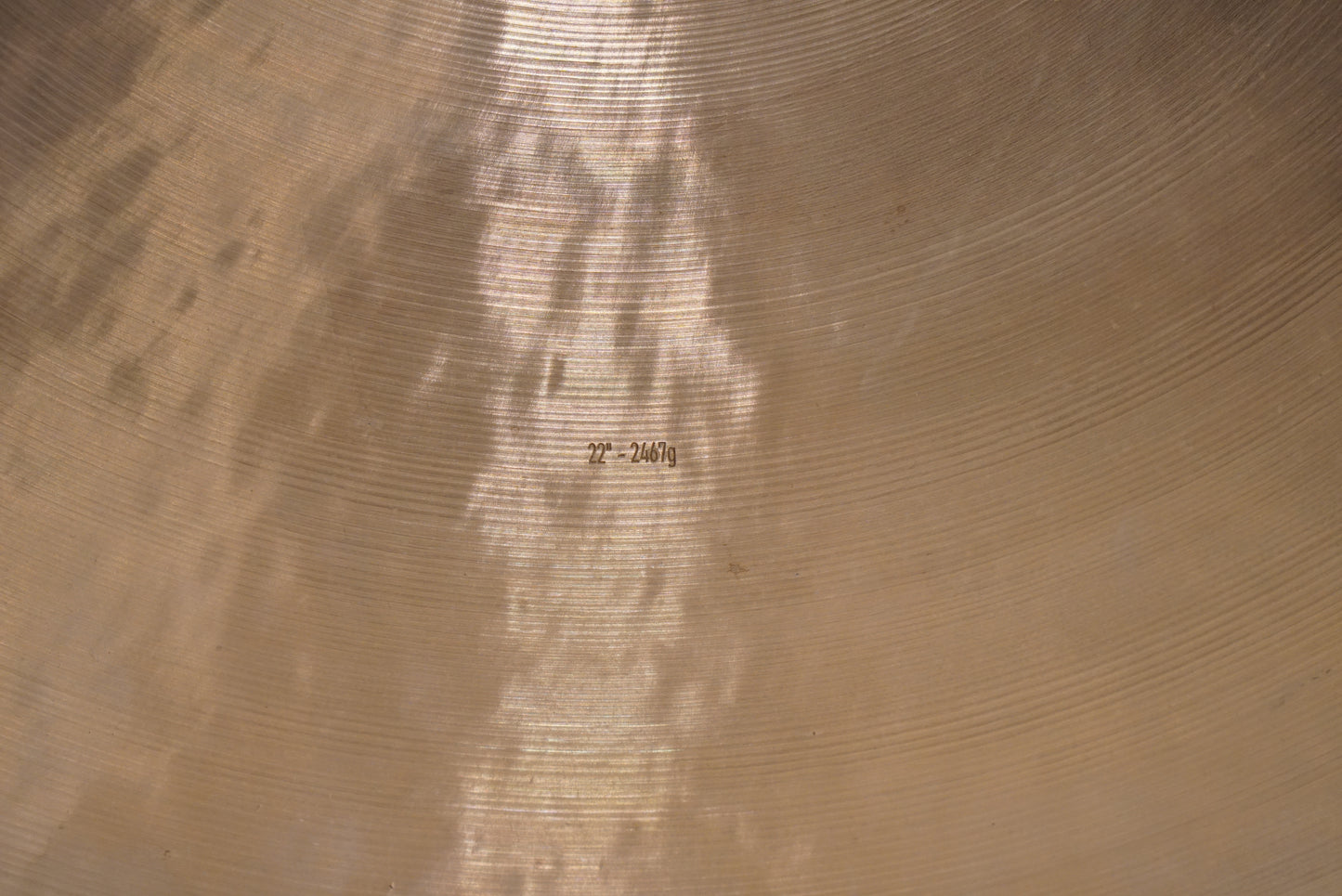 Borba 22" Warm Dark Ride Cymbal - 2467g