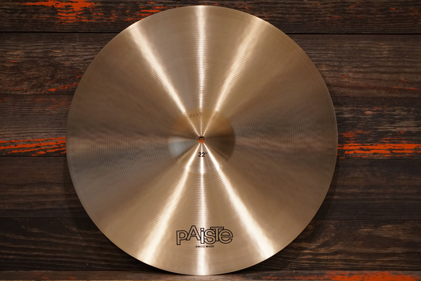 Paiste 22" Formula 602 Classic Thin Crash Cymbal - 2438g