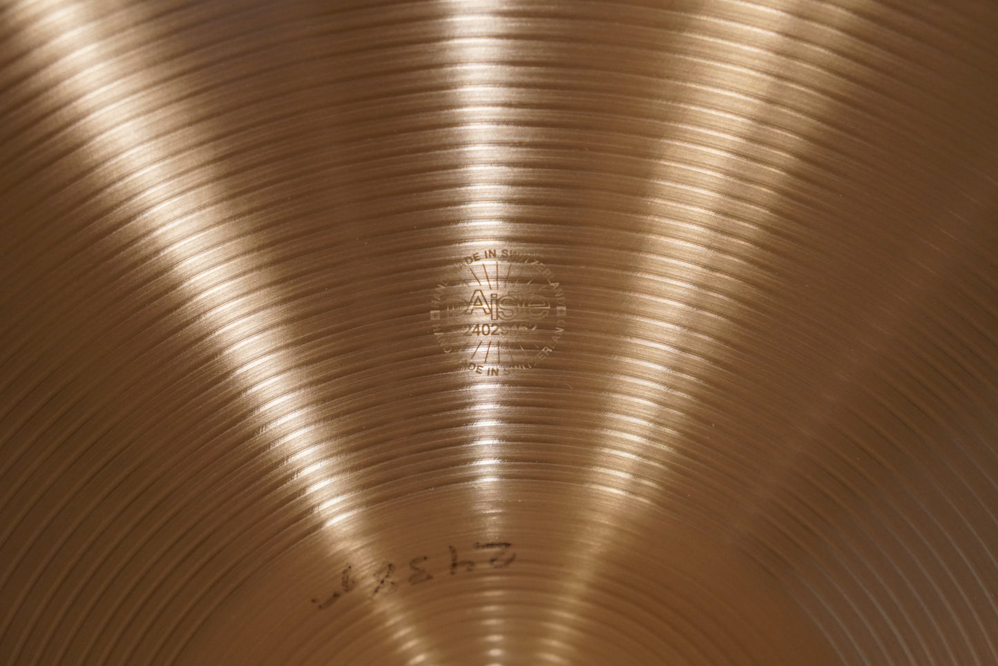 Paiste 22" Formula 602 Classic Thin Crash Cymbal - 2438g