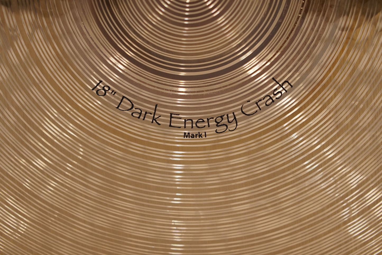 Paiste 18" Signature Dark Energy Mark I Crash Cymbal - 1512g
