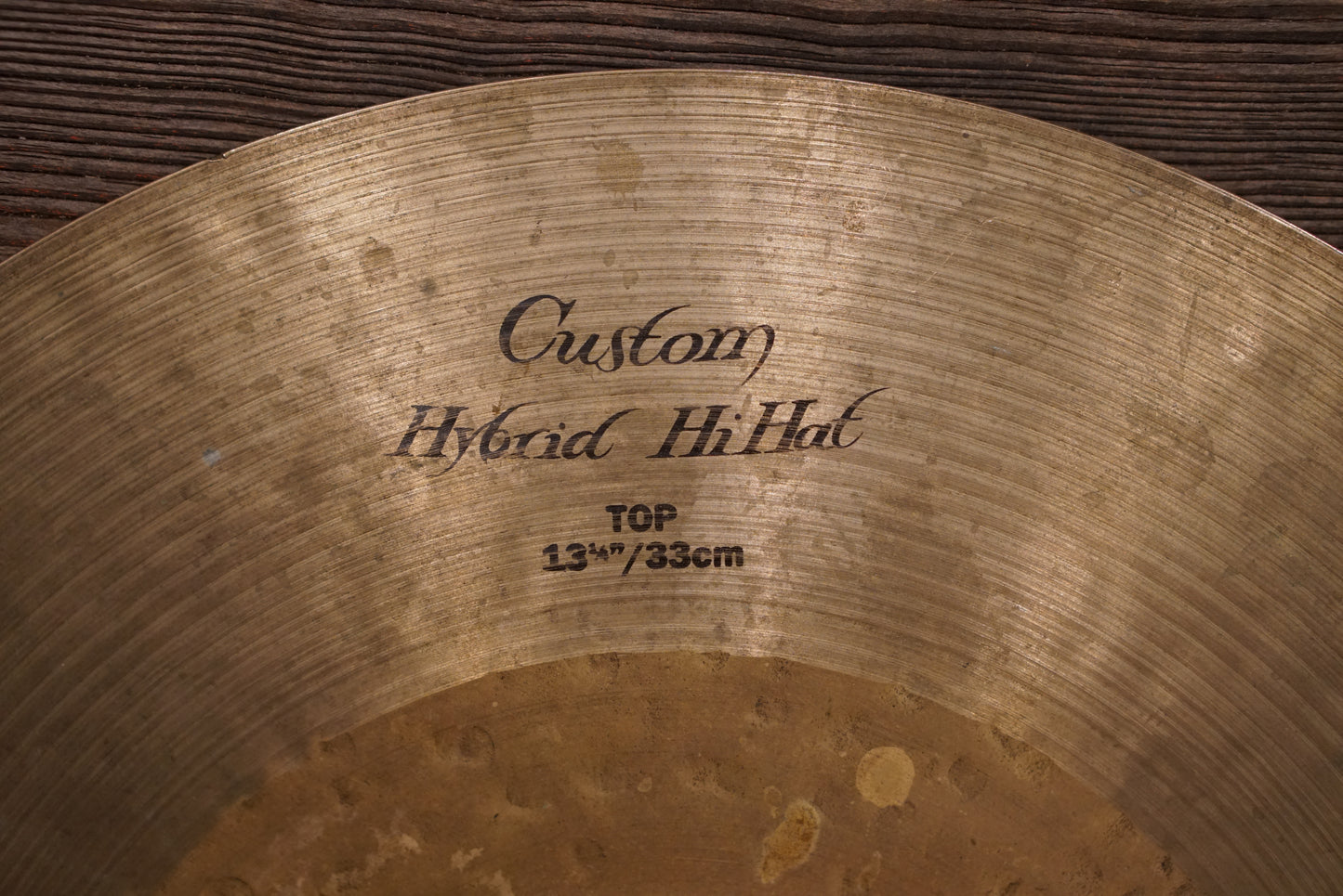 Zildjian 13.25" K. Custom Hybrid Hi-Hat Cymbals - 842/1086g