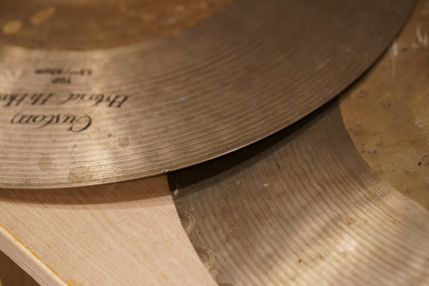 Zildjian 13.25" K. Custom Hybrid Hi-Hat Cymbals - 842/1086g