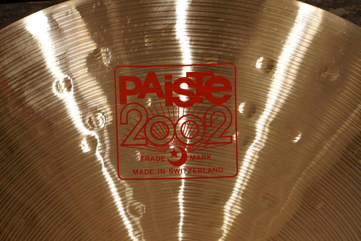 Paiste 20" 2002 Series Deep Full Ride Cymbal - 2386g
