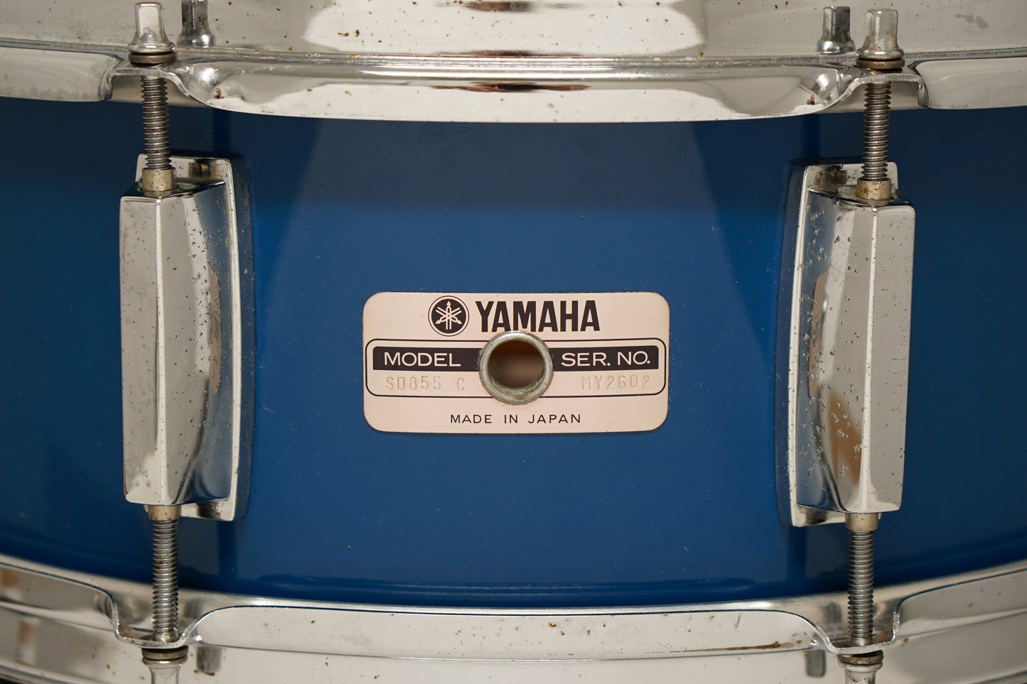 Yamaha 5.5x14" Tour Custom Snare Drum - 1980s Fine Blue