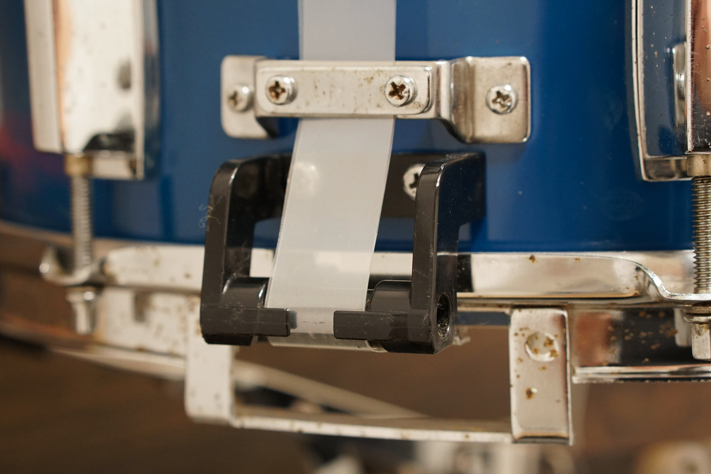 Yamaha 5.5x14" Tour Custom Snare Drum - 1980s Fine Blue