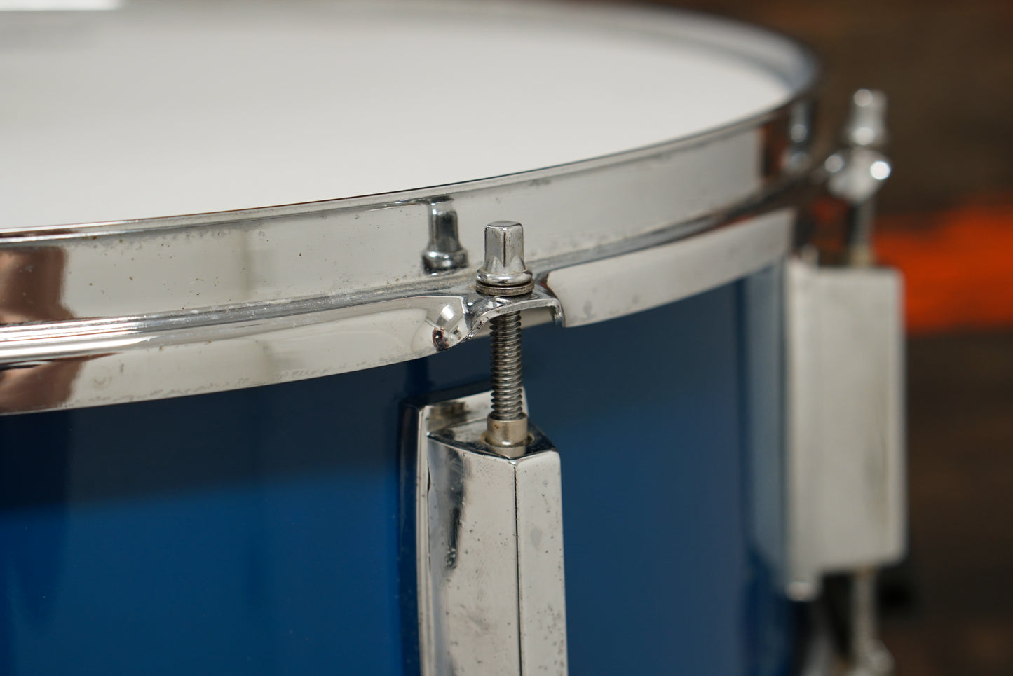 Yamaha 5.5x14" Tour Custom Snare Drum - 1980s Fine Blue