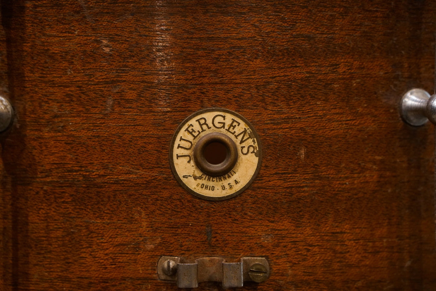 Juergens 12x15" Field Snare Drum - 1940s Mahogany