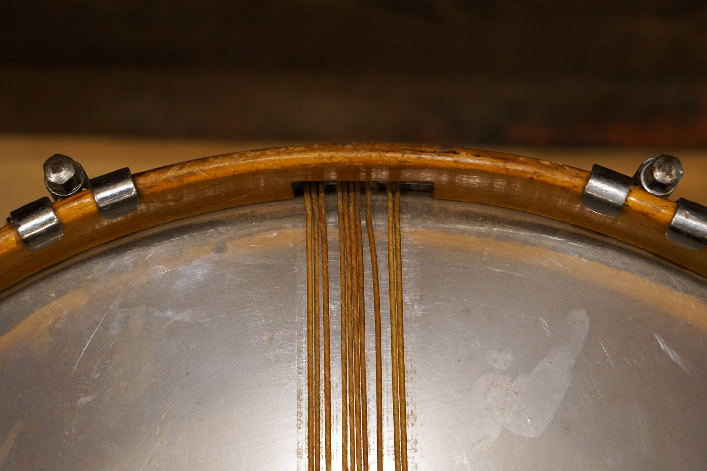 Juergens 12x15" Field Snare Drum - 1940s Mahogany