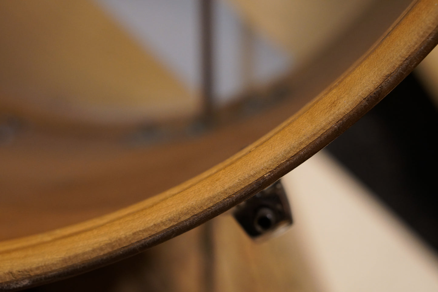 Juergens 12x15" Field Snare Drum - 1940s Mahogany
