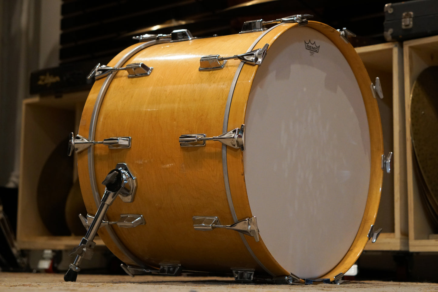 Pearl 16x22" Maple Bass Drum - 1980s