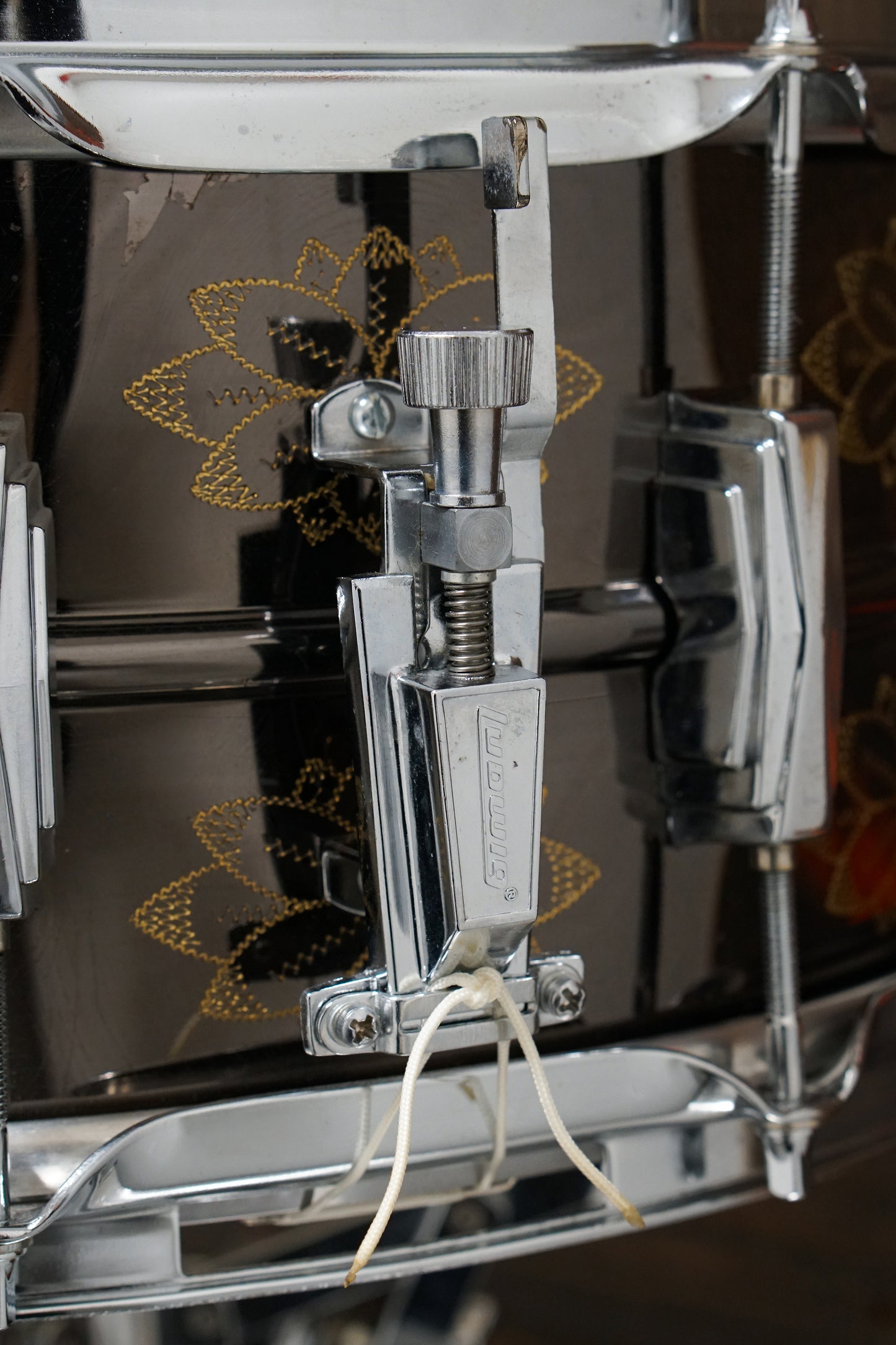 Ludwig 6.5x14" 70th Anniversary Engraved Supraphonic Black Beauty Snare Drum - #238