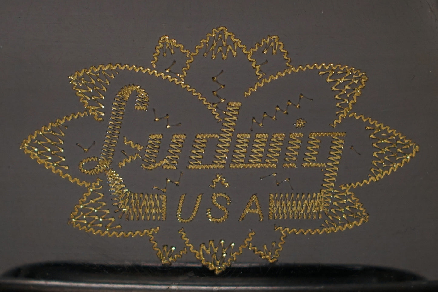 Ludwig 6.5x14" 70th Anniversary Engraved Supraphonic Black Beauty Snare Drum - #238