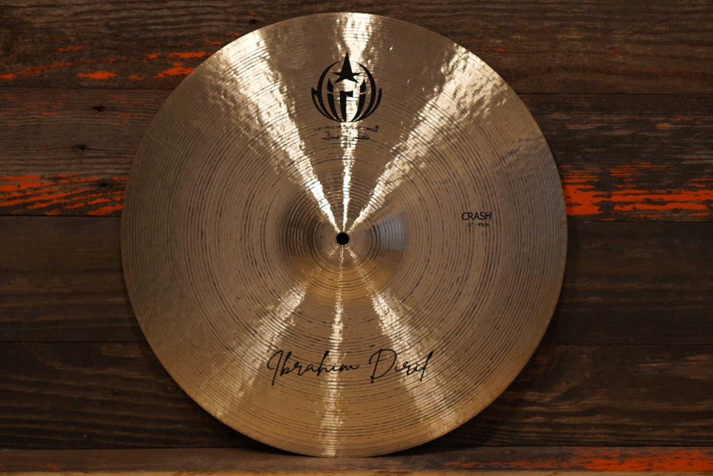 Diril 18" Master Traditional Crash Cymbal - 1412g