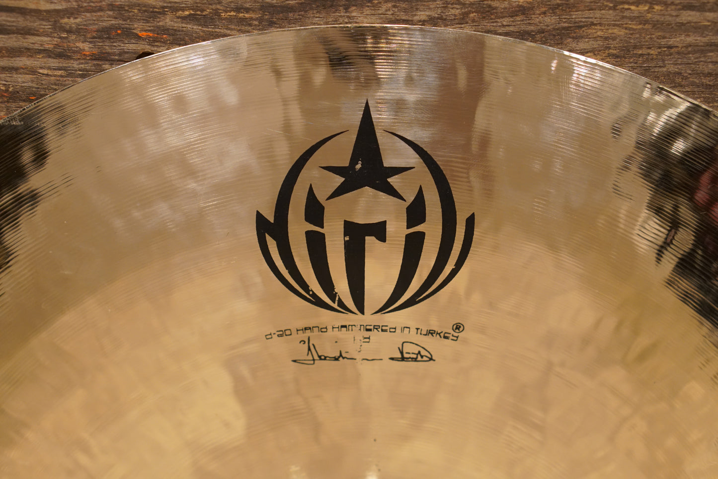 Diril 18" Raw Bell Crash Cymbal - 1416g