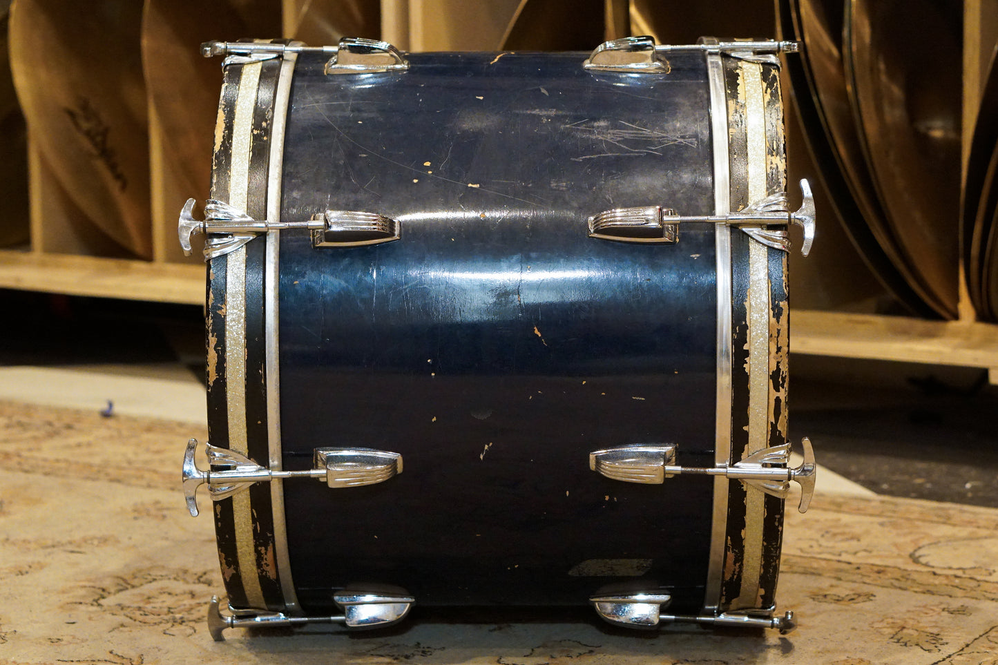 Ludwig 14x18" Classic Bass Drum - 1970s Blue