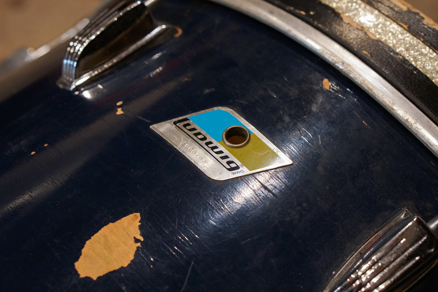 Ludwig 14x18" Classic Bass Drum - 1970s Blue