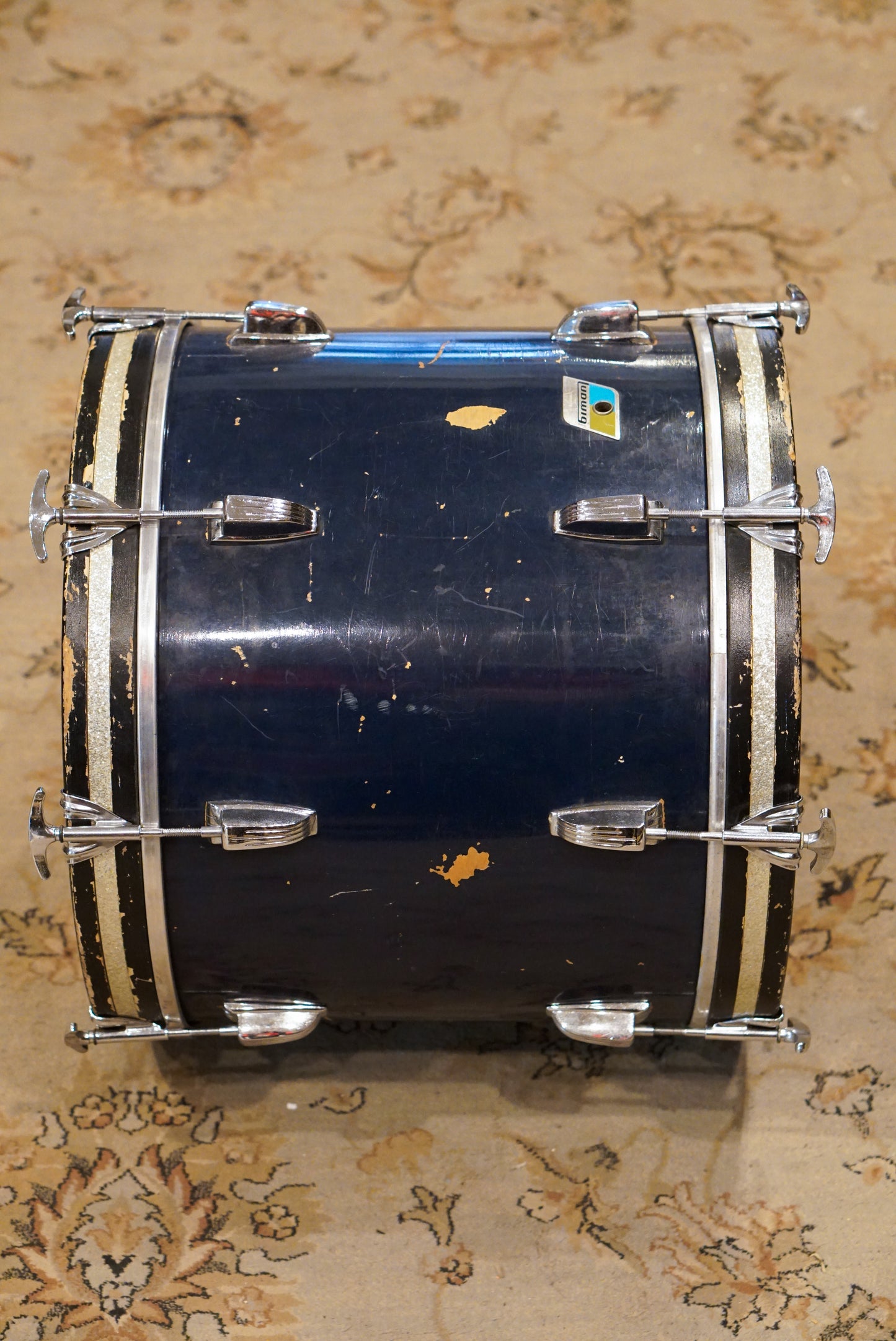Ludwig 14x18" Classic Bass Drum - 1970s Blue