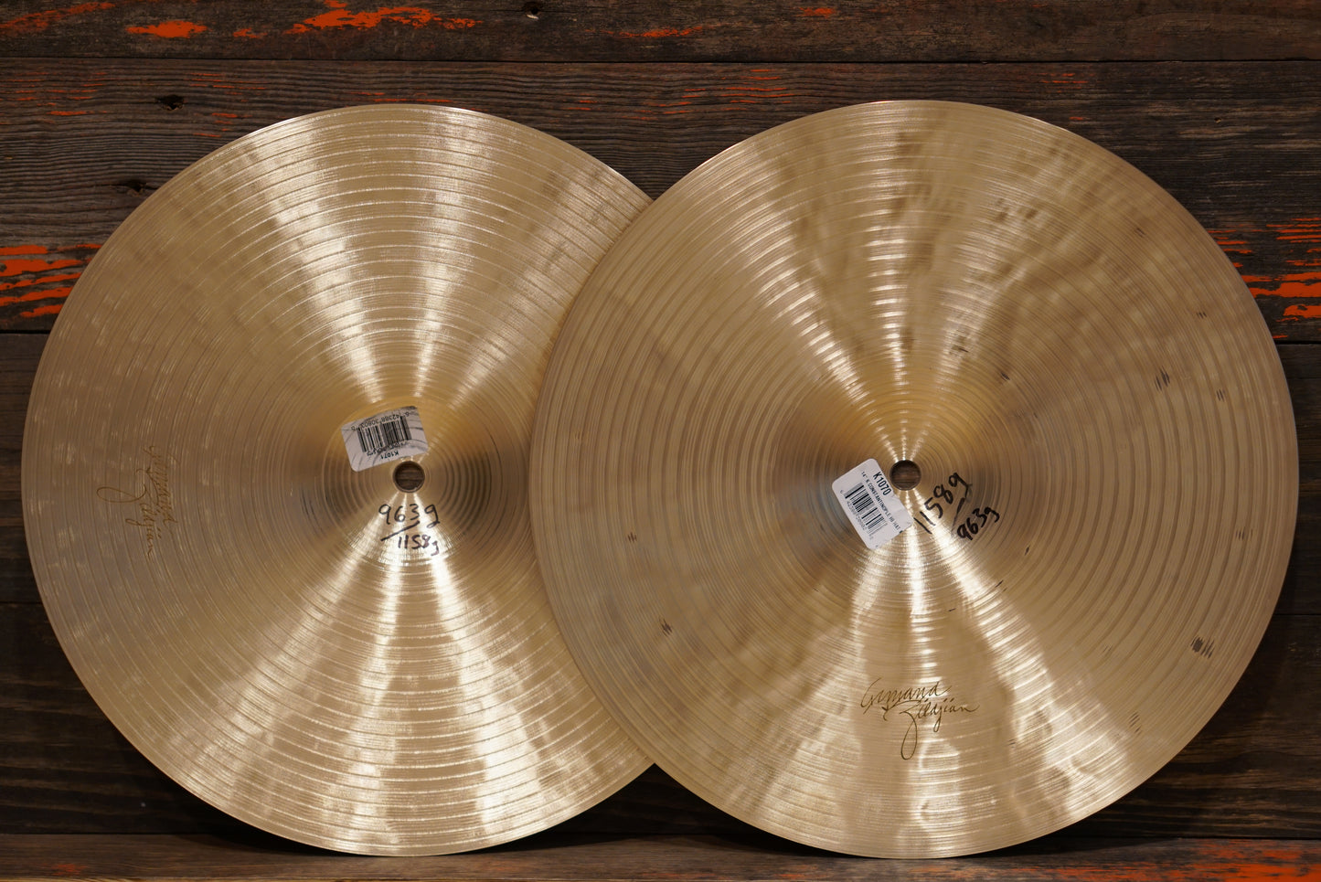 Zildjian 14" K. Constantinople Hi-Hat Cymbals - 963/1158g