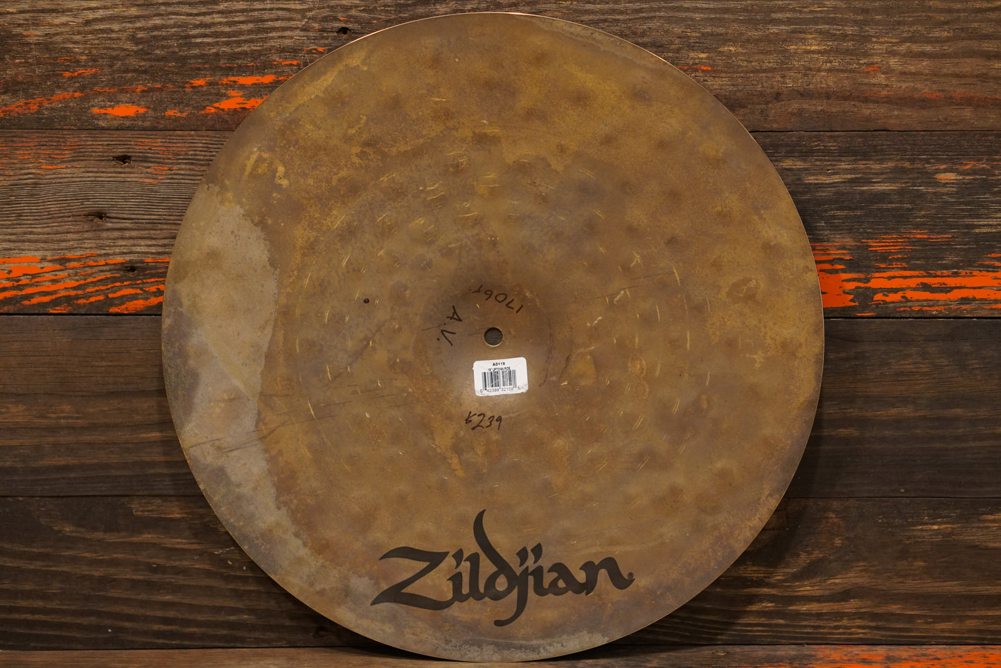 Zildjian 18" A. Uptown Ride Cymbal - 1706g