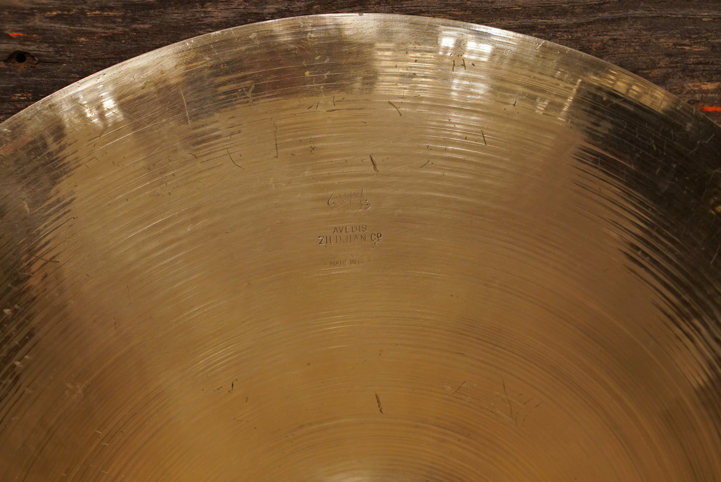 Zildjian 18" Avedis 1950s "Transition Stamp" Crash Cymbal - 1363g