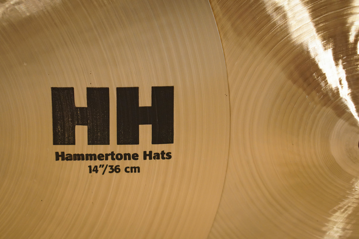 Sabian 14" HH Jeff Hamilton Signature Hammertone Hi-Hat Cymbals - 801/1180g