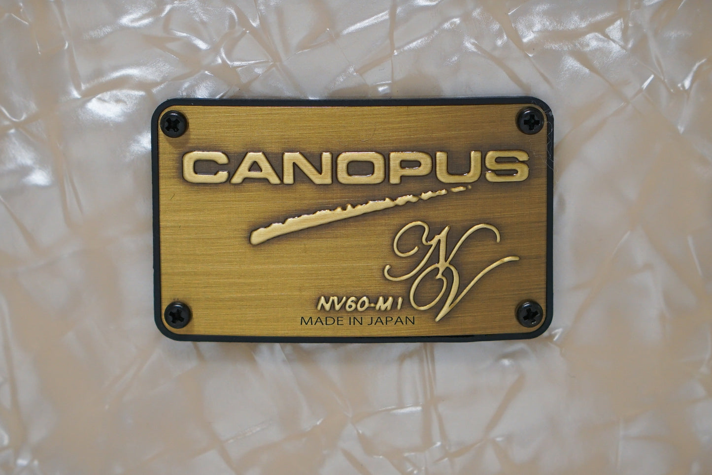 Canopus 5.5x14" NV60-M1 Snare Drum - Vintage Pearl