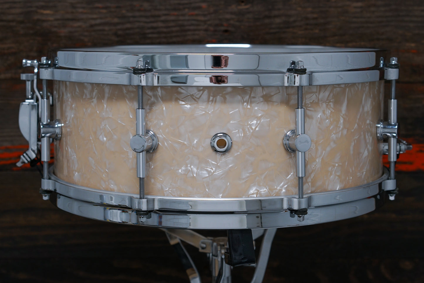 Canopus 5.5x14" NV60-M1 Snare Drum - Vintage Pearl