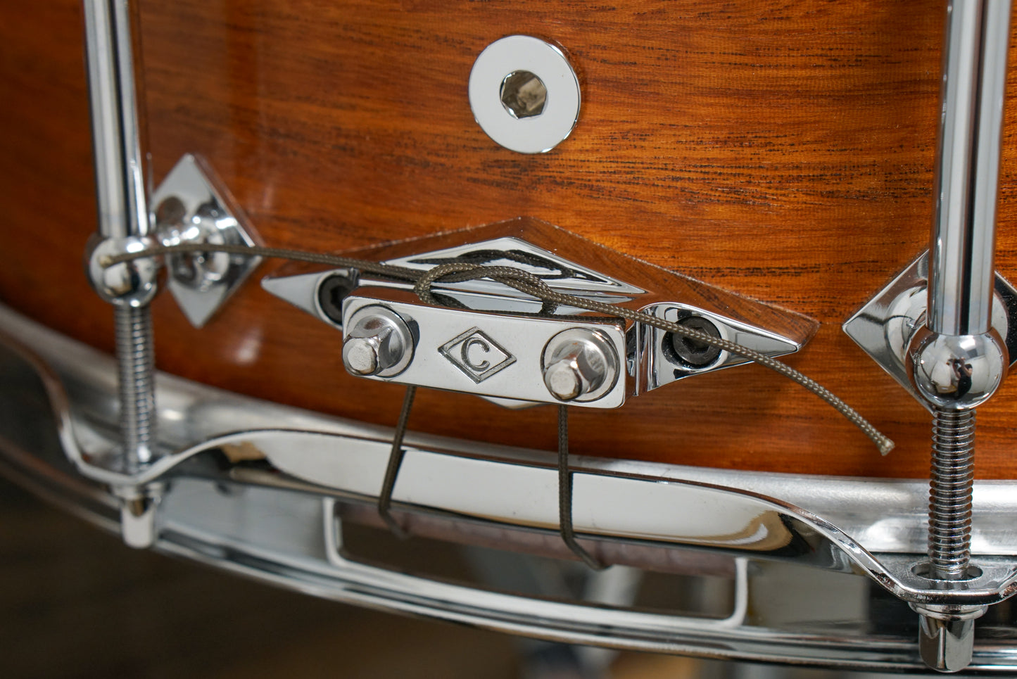 Craviotto 5.5x14" Custom Shop Mahogany Snare Drum - 2013
