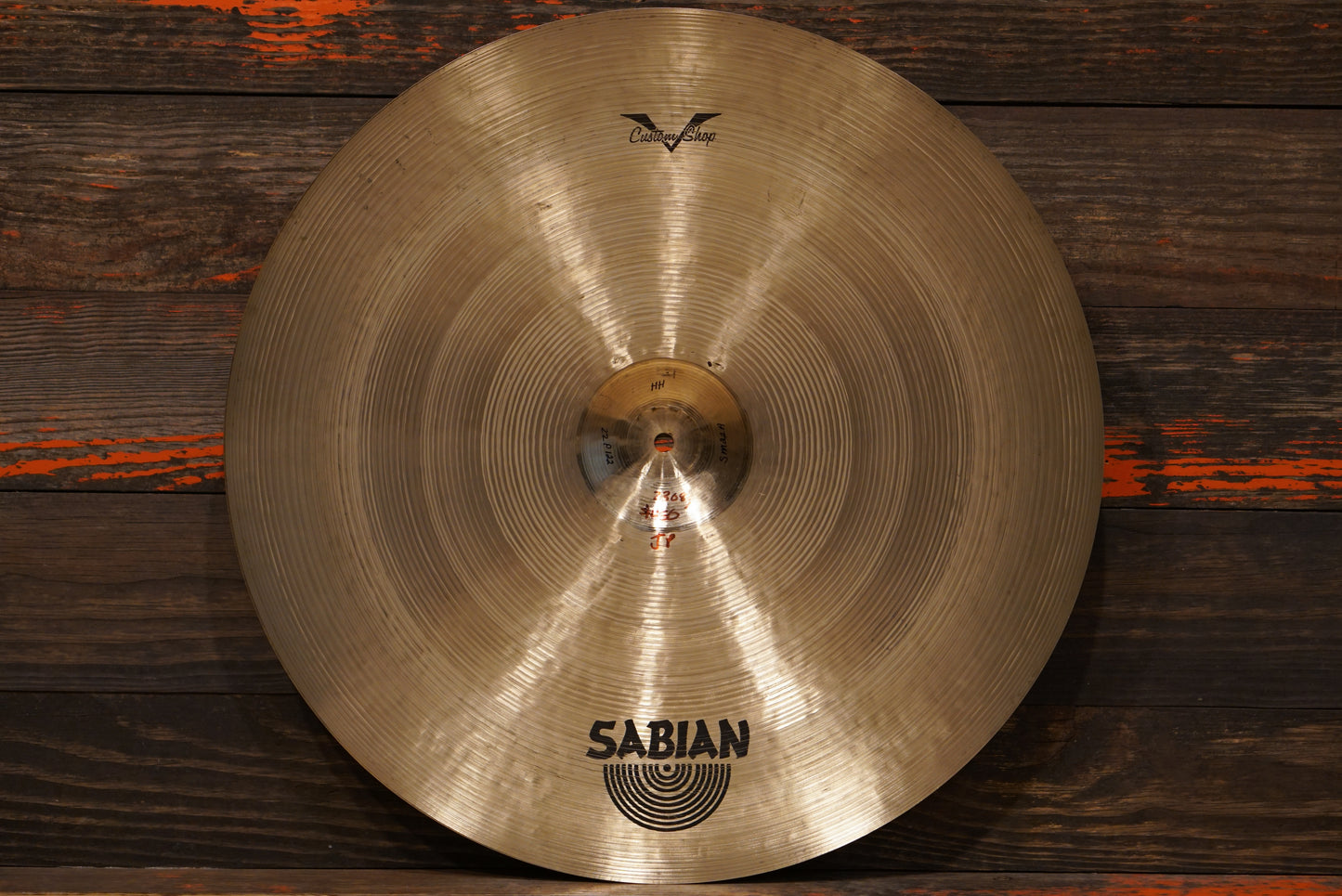 Sabian 22" HH Vault Prototype Ride Cymbal - 2368g