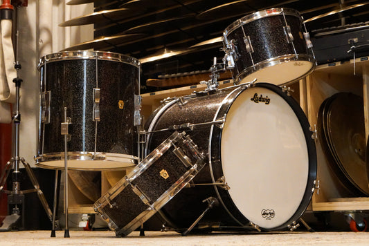 Ludwig 12/14/20/5x14" Club Date Drum Set - 1960s Galaxy Pearl